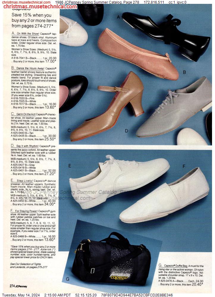1986 JCPenney Spring Summer Catalog, Page 278