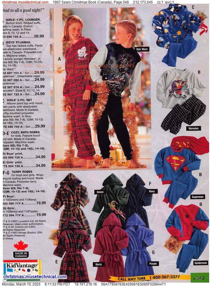 1997 Sears Christmas Book (Canada), Page 349