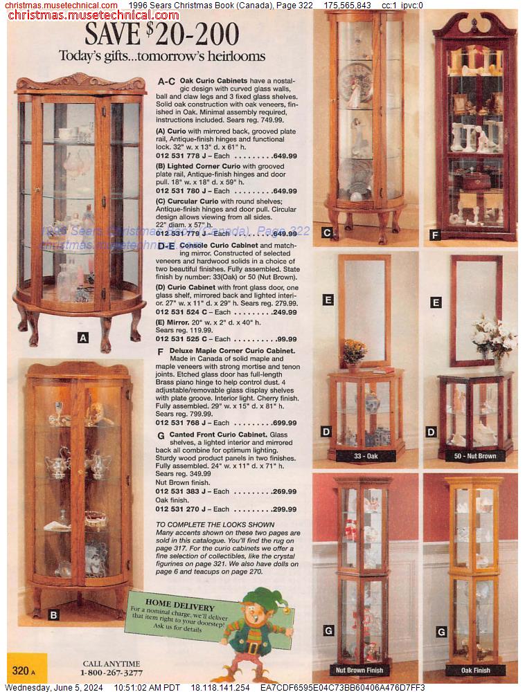 1996 Sears Christmas Book (Canada), Page 322