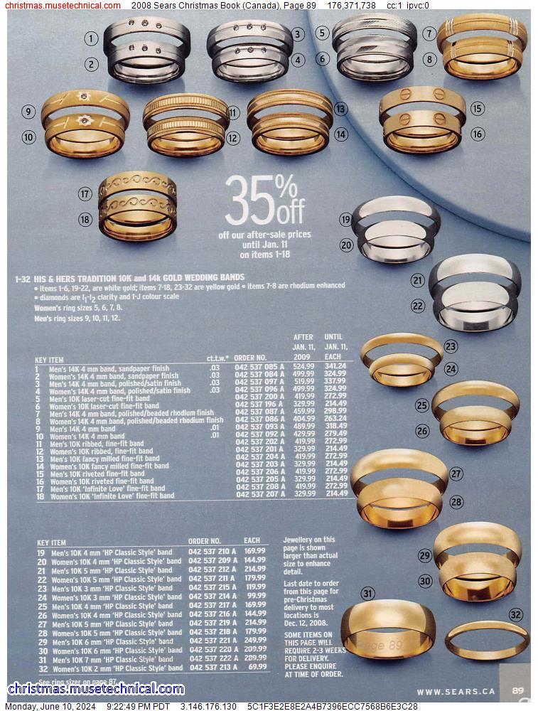 2008 Sears Christmas Book (Canada), Page 89