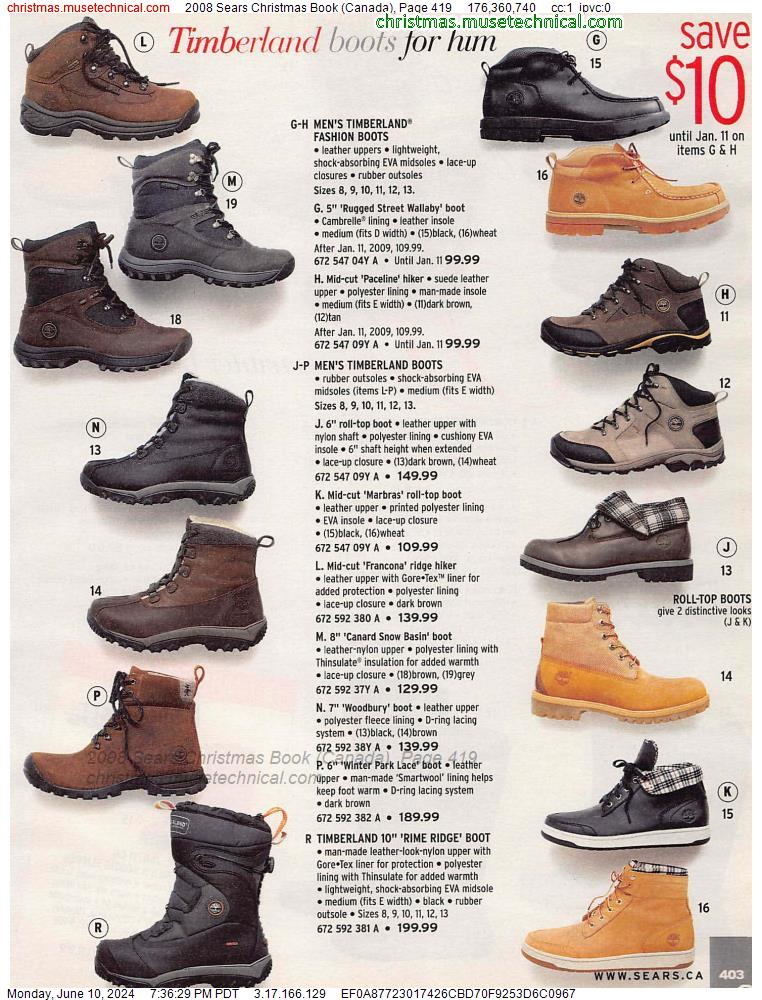 2008 Sears Christmas Book (Canada), Page 419
