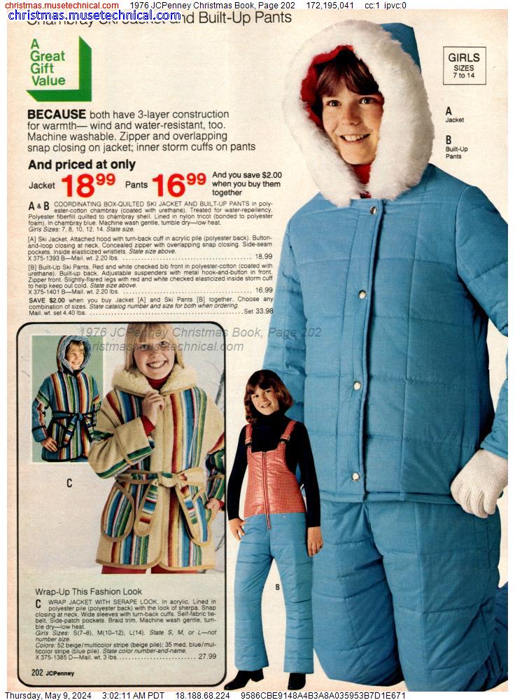 1976 JCPenney Christmas Book, Page 202