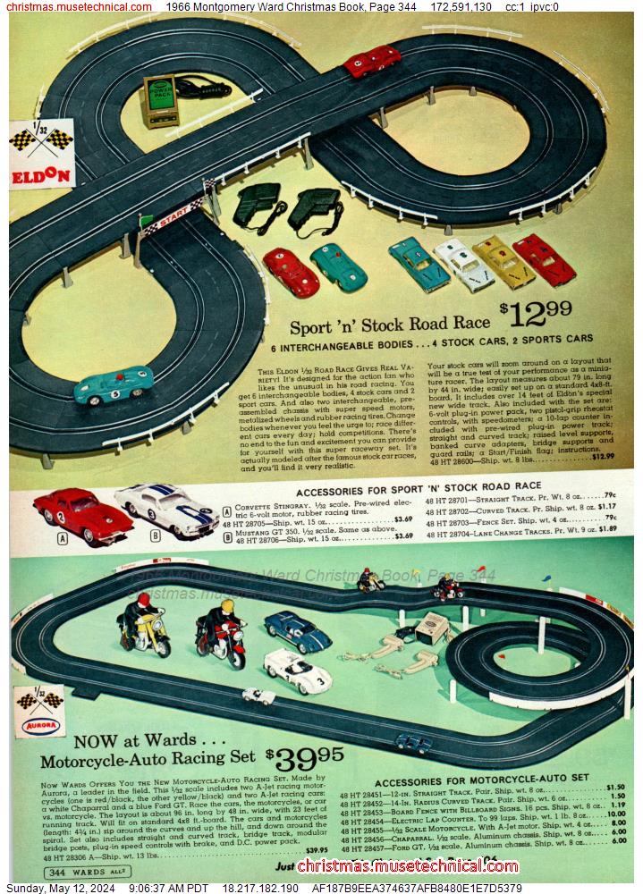 1966 Montgomery Ward Christmas Book, Page 344