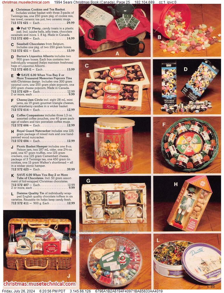 1994 Sears Christmas Book (Canada), Page 25