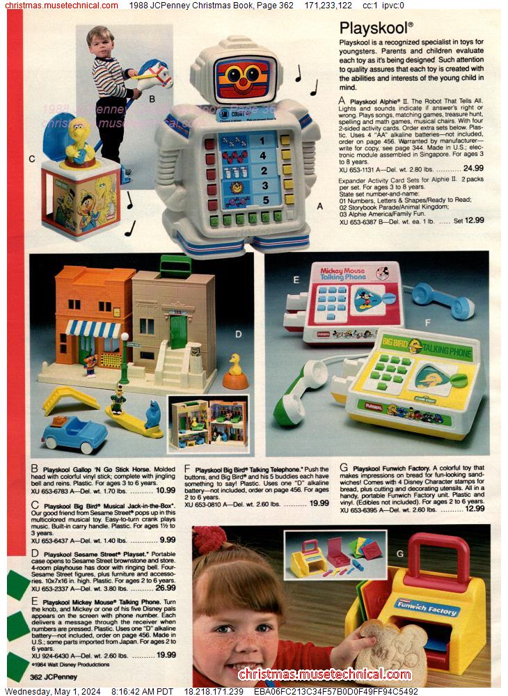 1988 JCPenney Christmas Book, Page 362