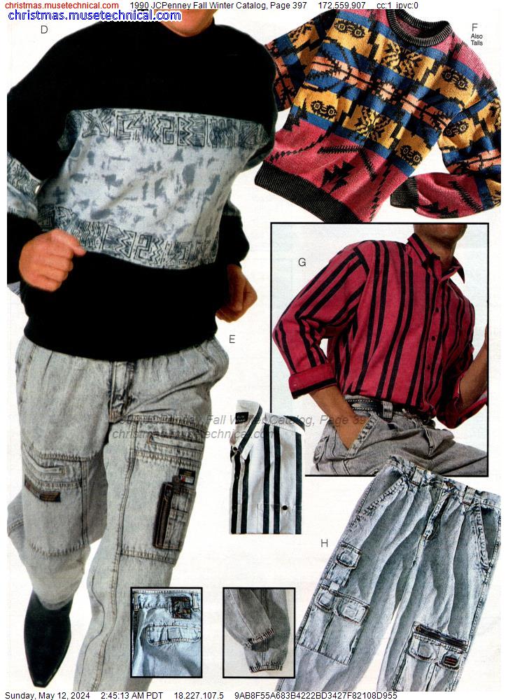 1990 JCPenney Fall Winter Catalog, Page 397
