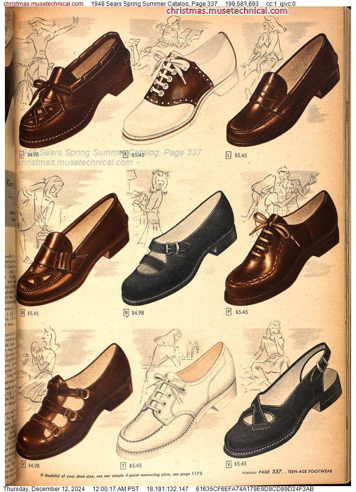 1948 Sears Spring Summer Catalog, Page 337