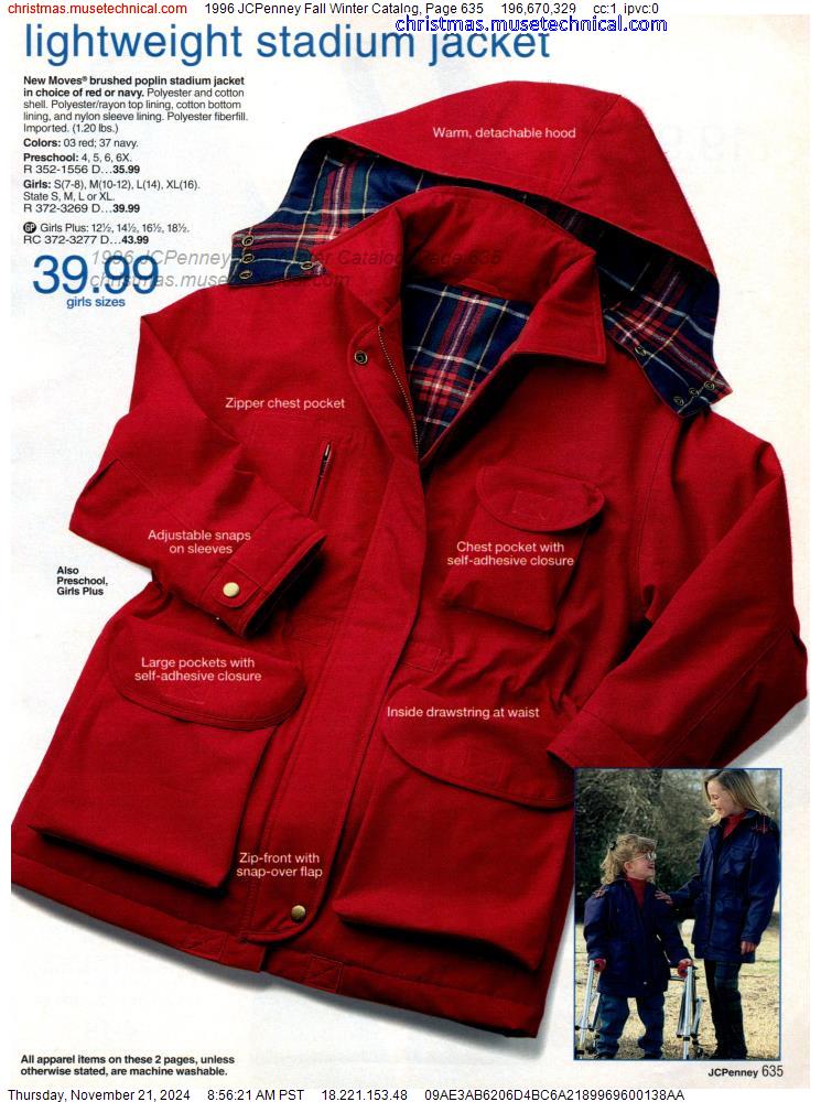 1996 JCPenney Fall Winter Catalog, Page 635