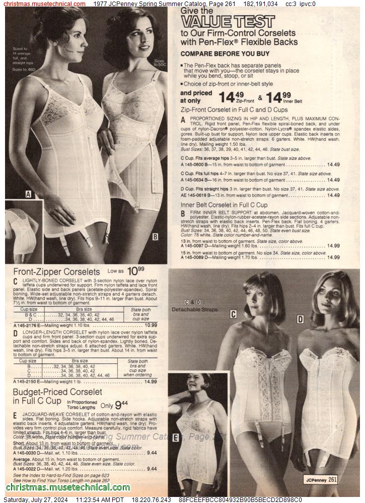 1977 JCPenney Spring Summer Catalog, Page 261