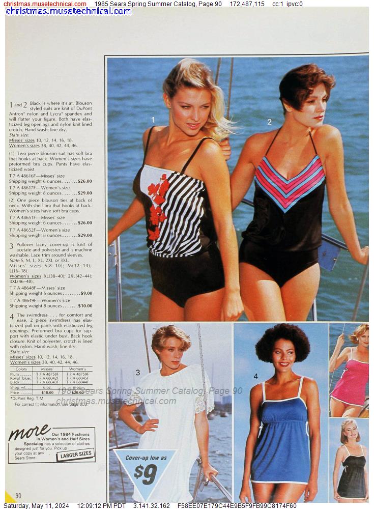 1985 Sears Spring Summer Catalog, Page 90