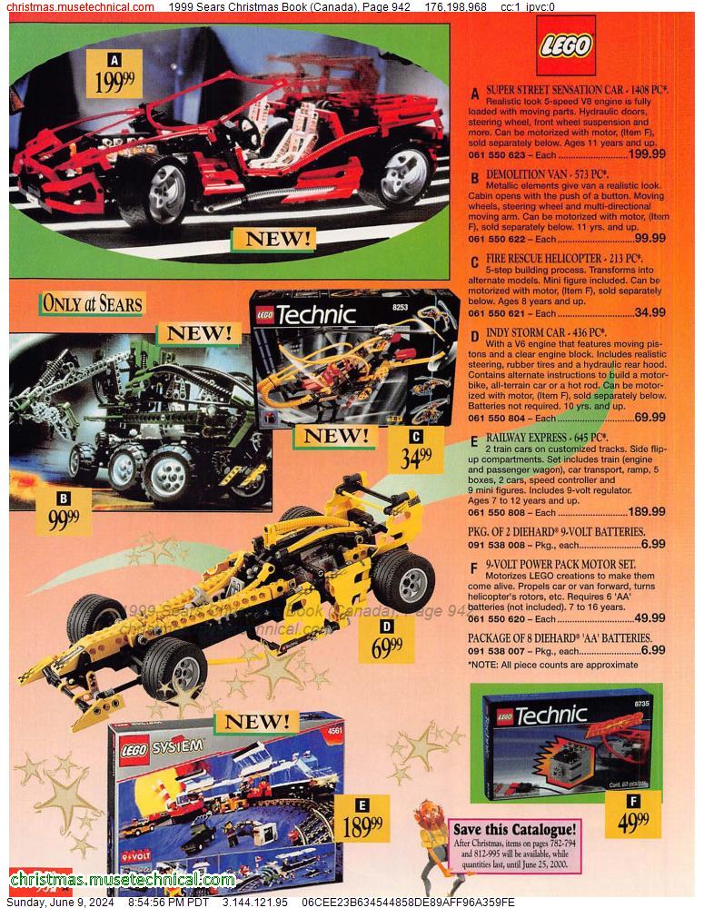 1999 Sears Christmas Book (Canada), Page 942