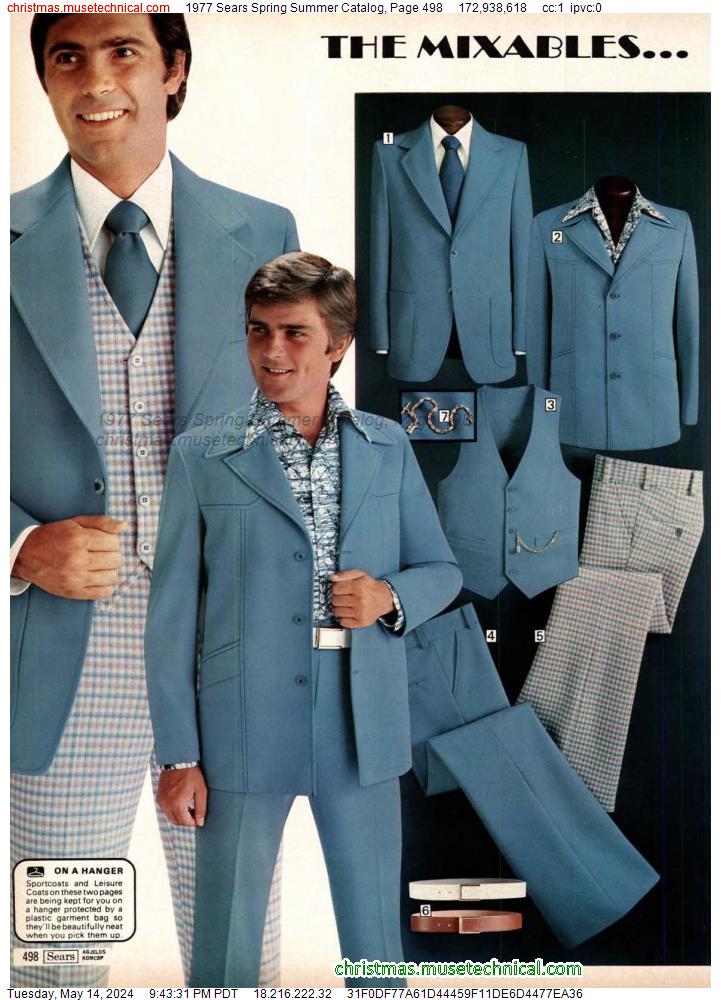 1977 Sears Spring Summer Catalog, Page 498