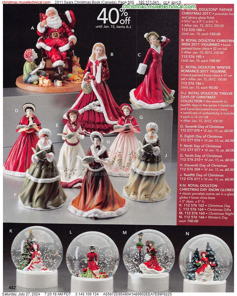 2011 Sears Christmas Book (Canada), Page 500