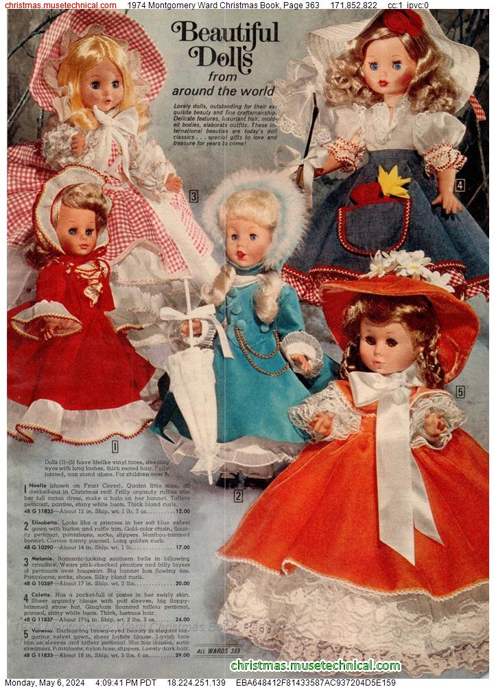 1974 Montgomery Ward Christmas Book, Page 363