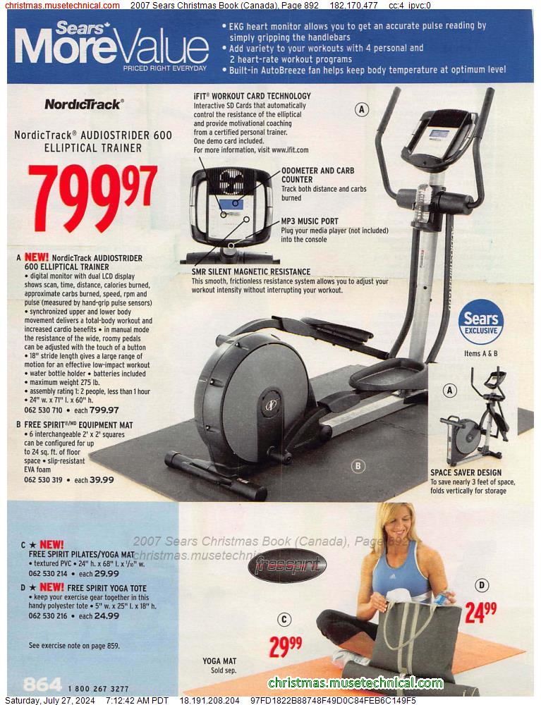 2007 Sears Christmas Book (Canada), Page 892