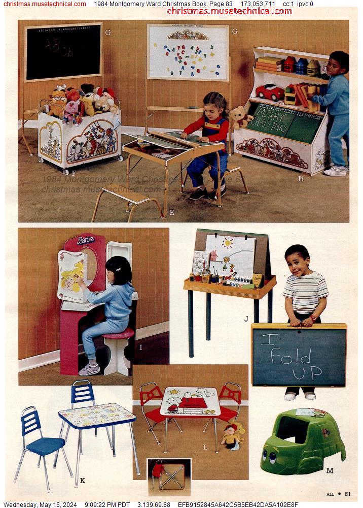 1984 Montgomery Ward Christmas Book, Page 83
