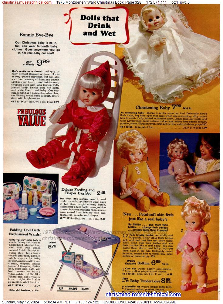 1970 Montgomery Ward Christmas Book, Page 328