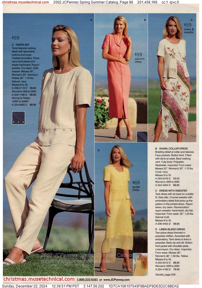 2002 JCPenney Spring Summer Catalog, Page 98