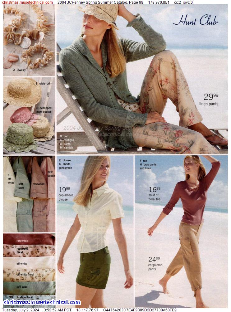 2004 JCPenney Spring Summer Catalog, Page 98