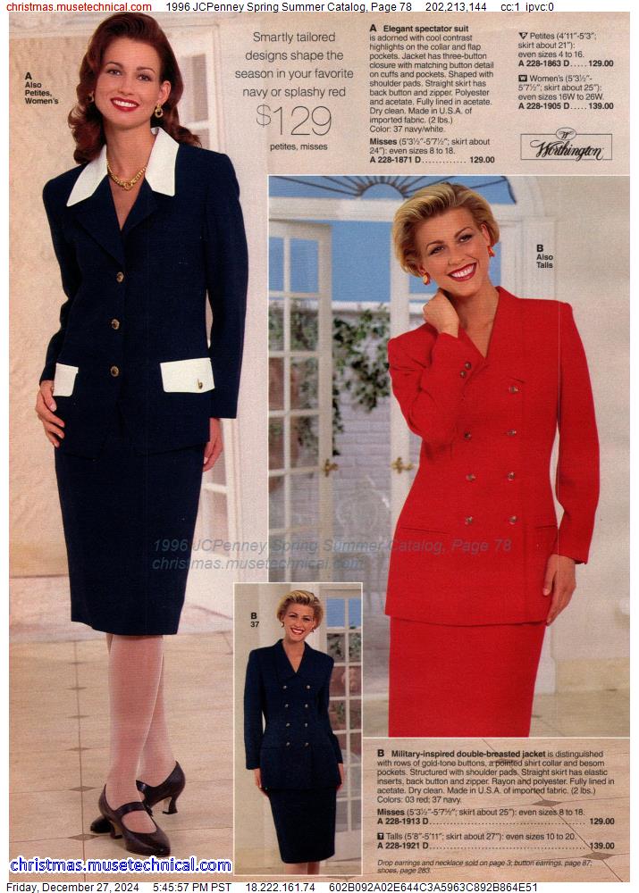 1996 JCPenney Spring Summer Catalog, Page 78