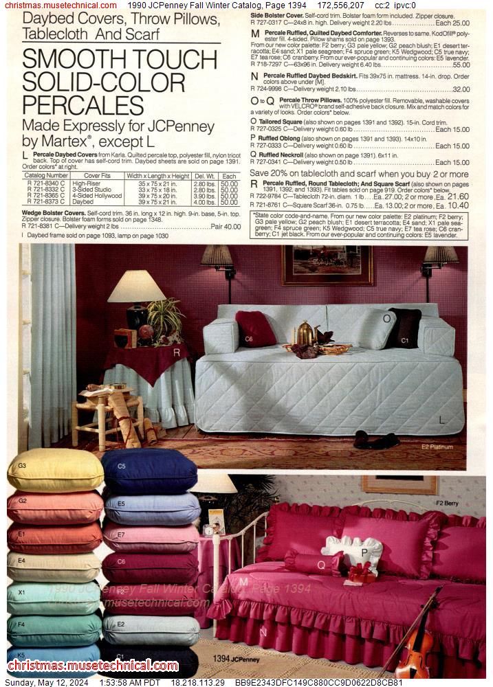 1990 JCPenney Fall Winter Catalog, Page 1394