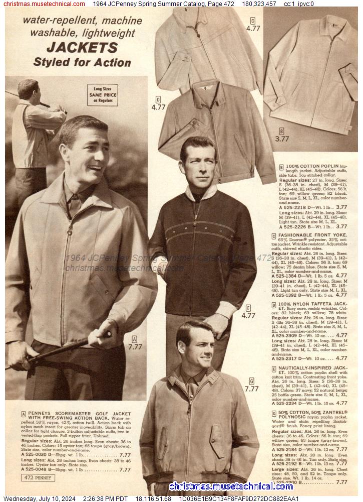 1964 JCPenney Spring Summer Catalog, Page 472