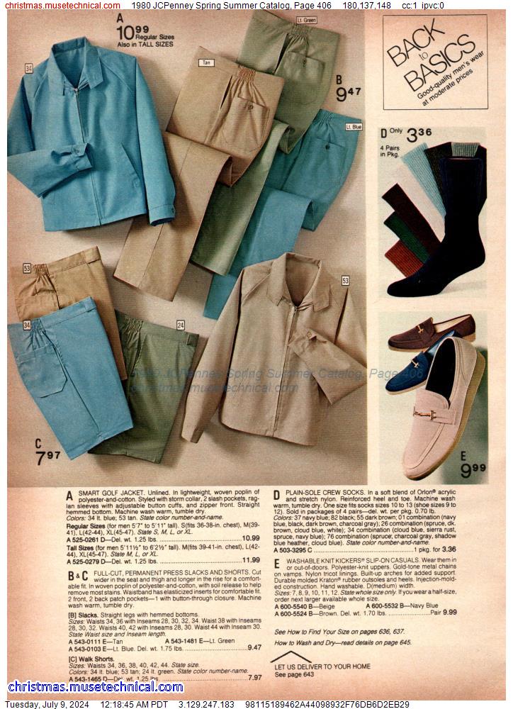 1980 JCPenney Spring Summer Catalog, Page 406