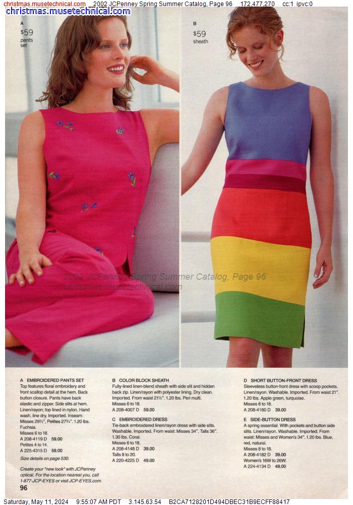 2002 JCPenney Spring Summer Catalog, Page 96