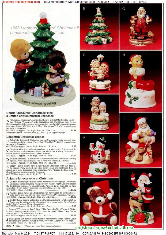 1983 Montgomery Ward Christmas Book, Page 386