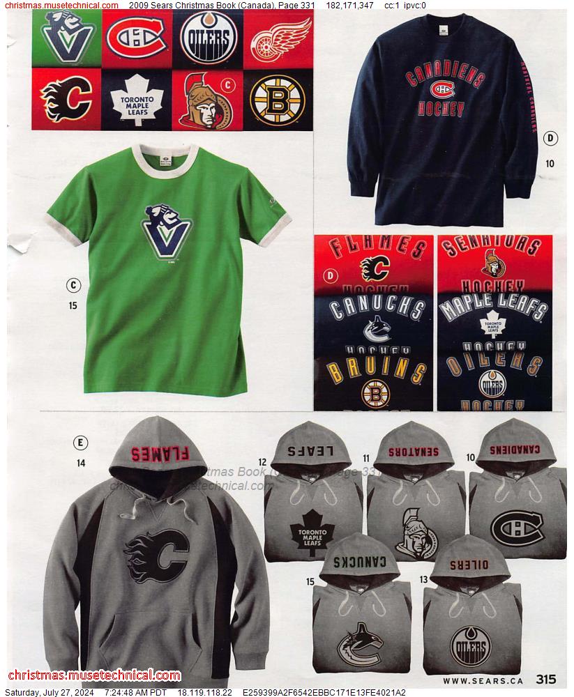 2009 Sears Christmas Book (Canada), Page 331