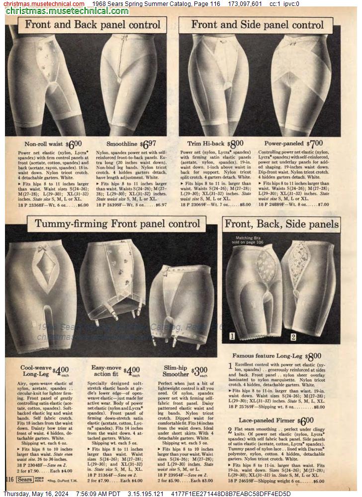 1968 Sears Spring Summer Catalog, Page 116