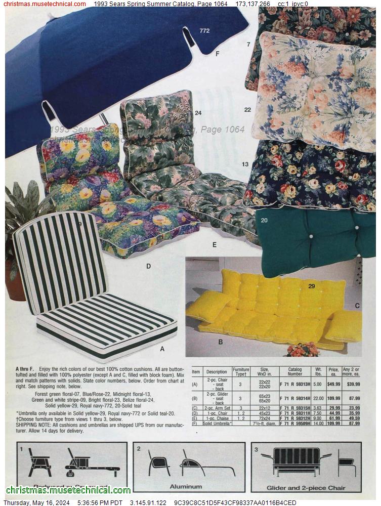 1993 Sears Spring Summer Catalog, Page 1064
