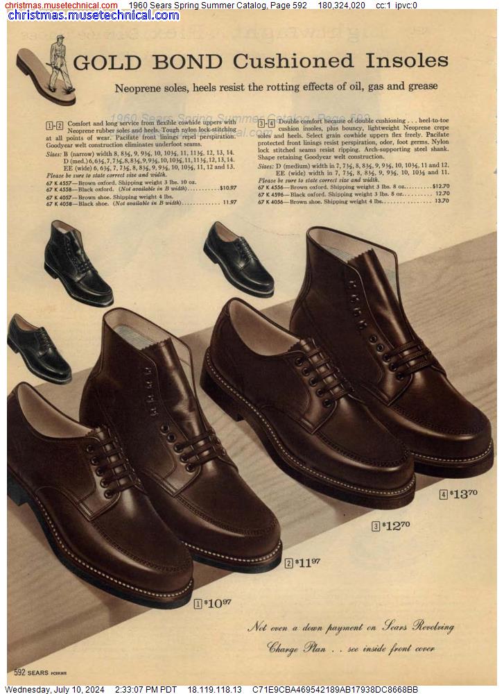 1960 Sears Spring Summer Catalog, Page 592