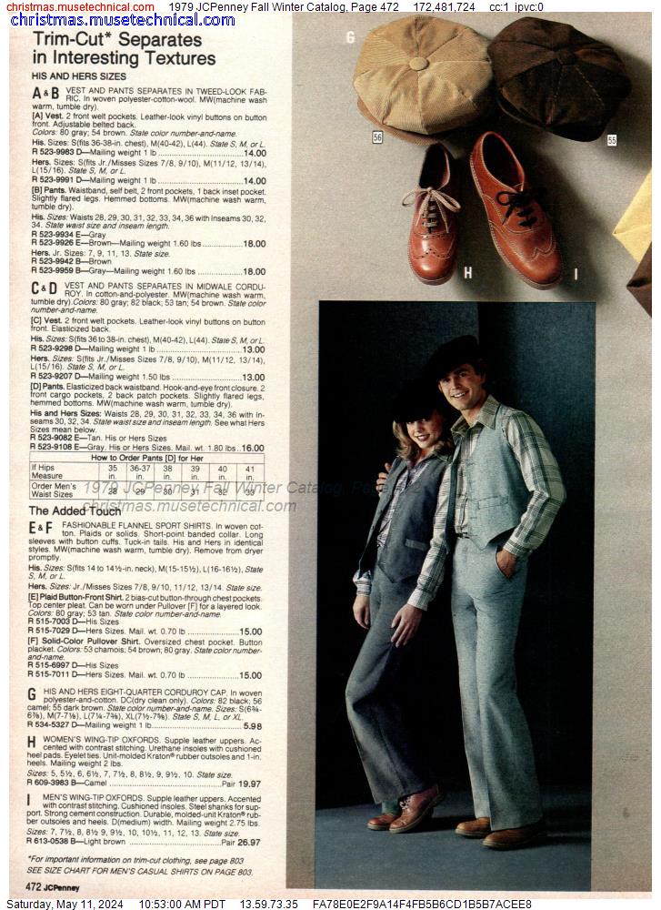 1979 JCPenney Fall Winter Catalog, Page 472