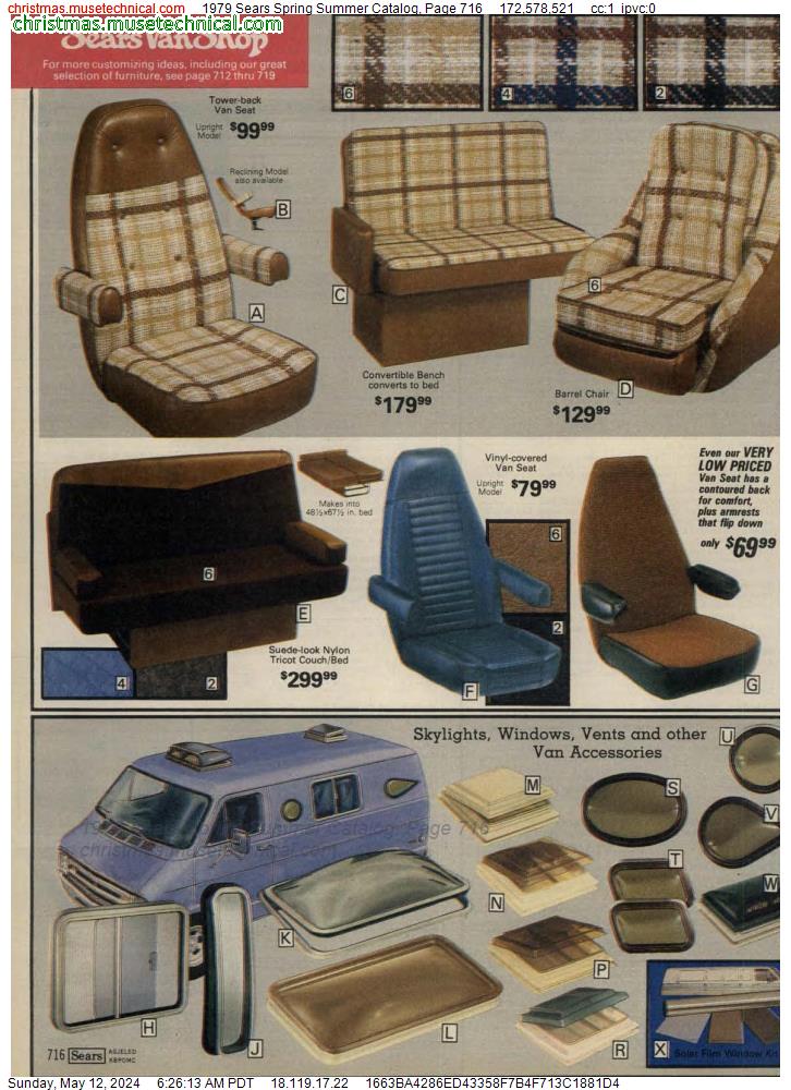 1979 Sears Spring Summer Catalog, Page 716
