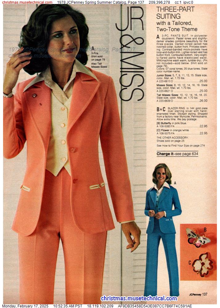 1978 JCPenney Spring Summer Catalog, Page 137