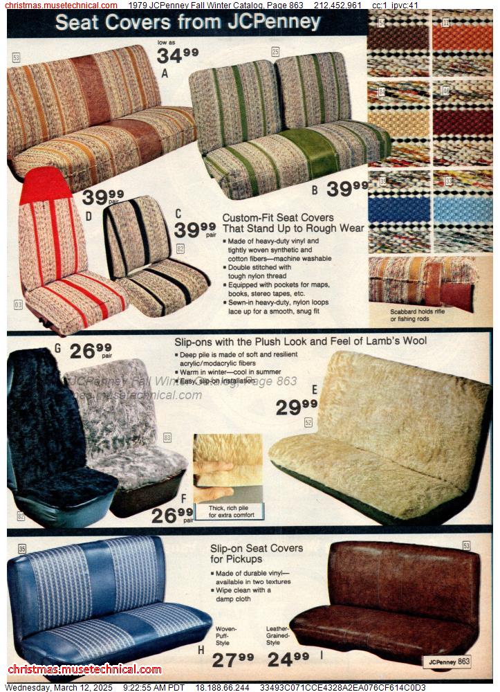 1979 JCPenney Fall Winter Catalog, Page 863