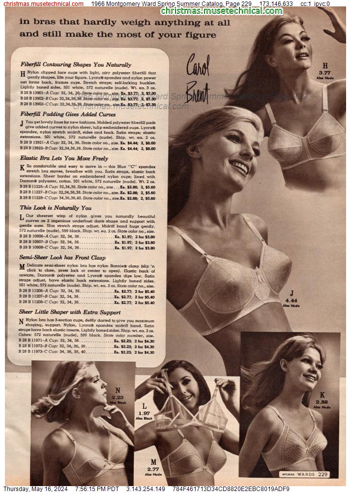 1966 Montgomery Ward Spring Summer Catalog, Page 229