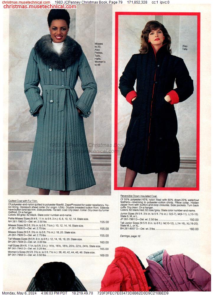 1983 JCPenney Christmas Book, Page 79