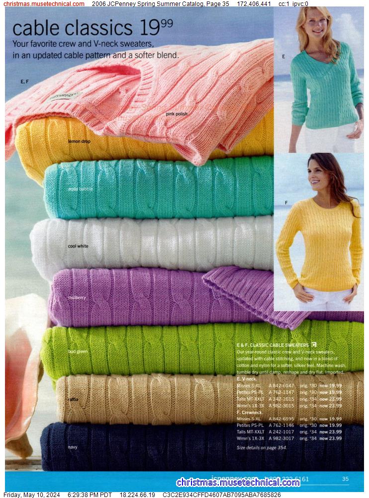 2006 JCPenney Spring Summer Catalog, Page 35