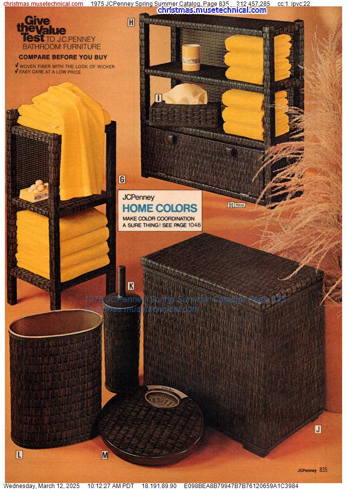 1975 JCPenney Spring Summer Catalog, Page 835