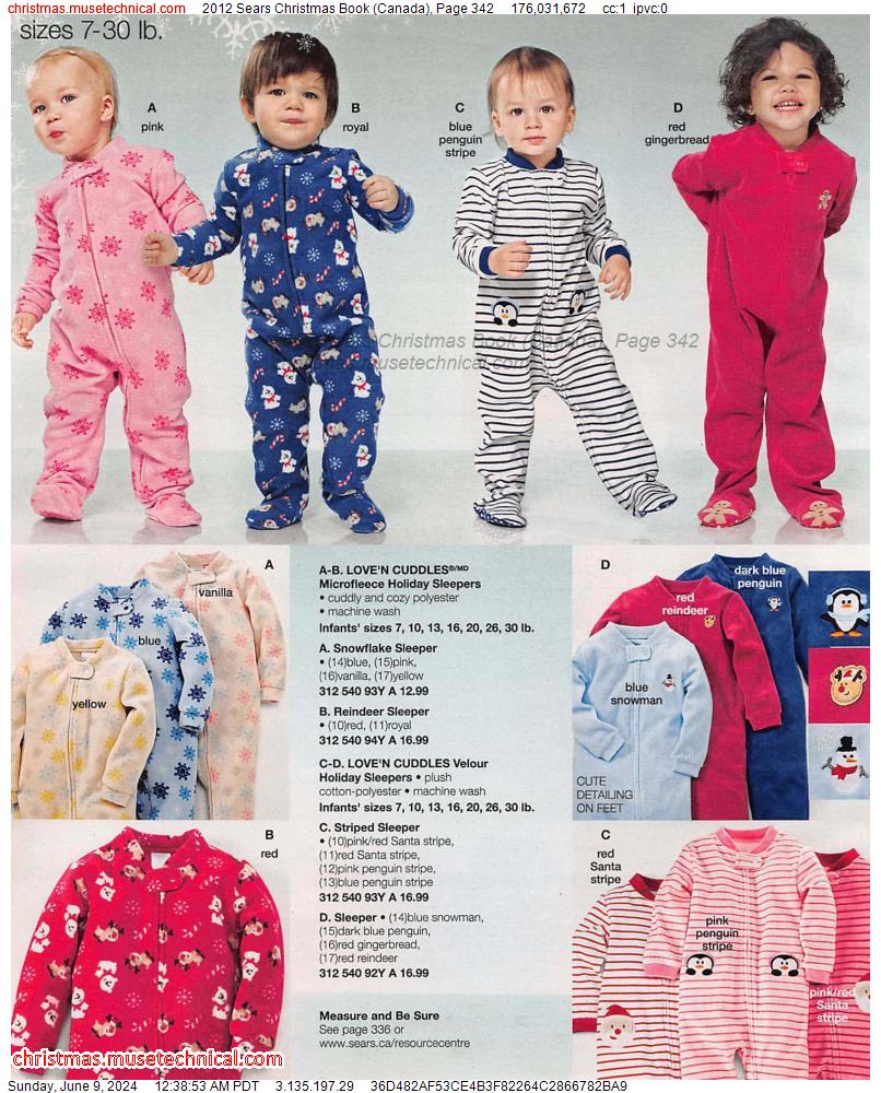 2012 Sears Christmas Book (Canada), Page 342