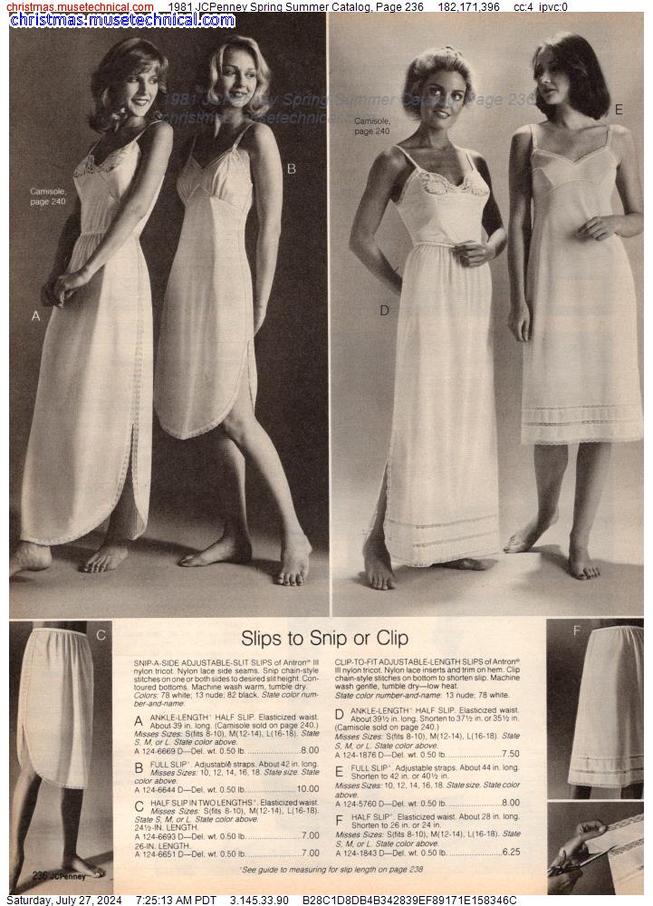 1981 JCPenney Spring Summer Catalog, Page 236