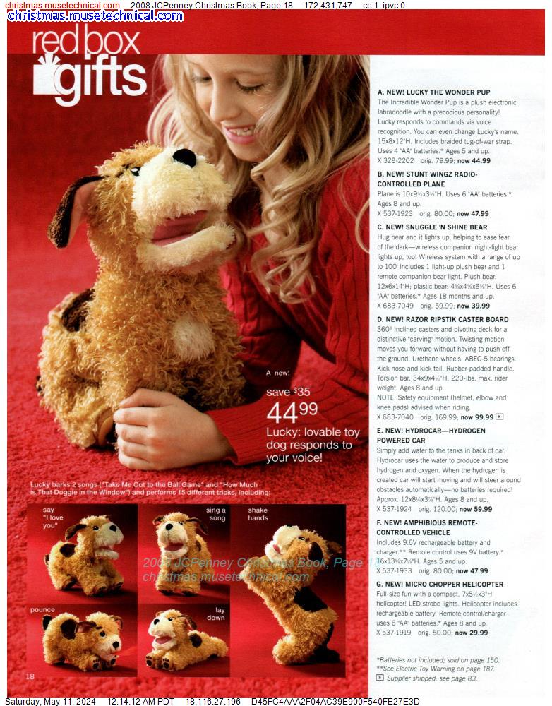2008 JCPenney Christmas Book, Page 18