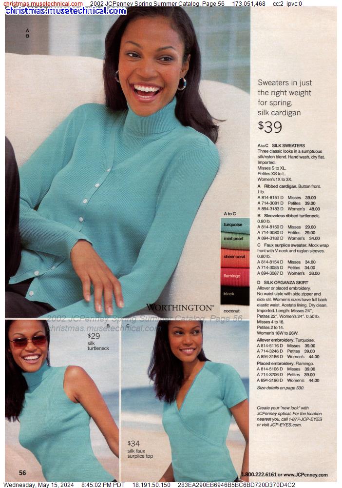 2002 JCPenney Spring Summer Catalog, Page 56