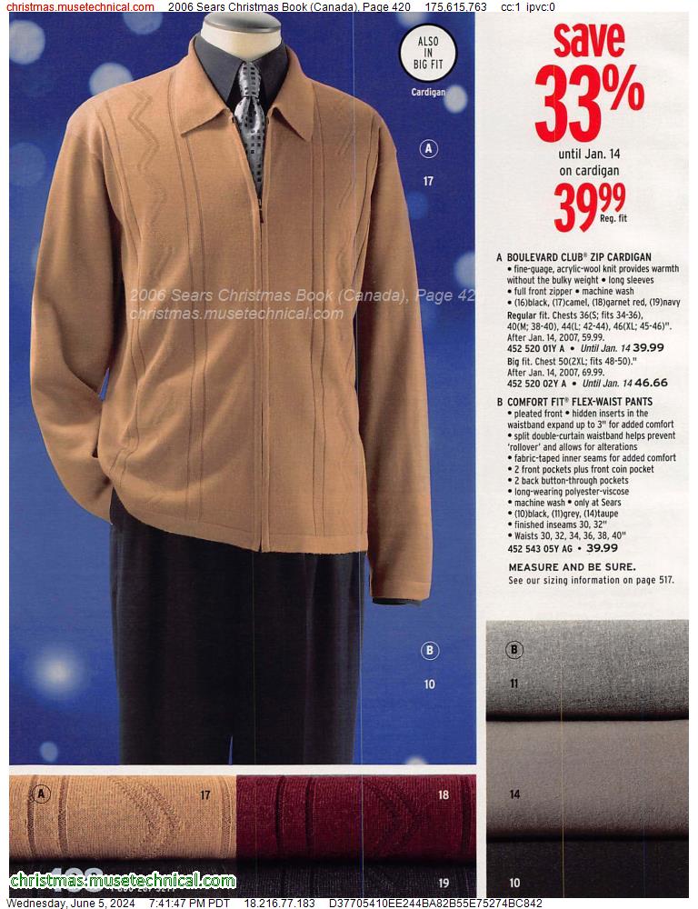 2006 Sears Christmas Book (Canada), Page 420