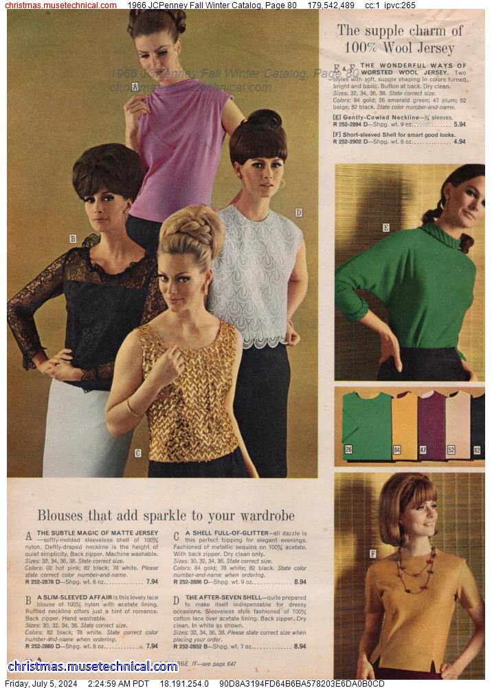 1966 JCPenney Fall Winter Catalog, Page 80