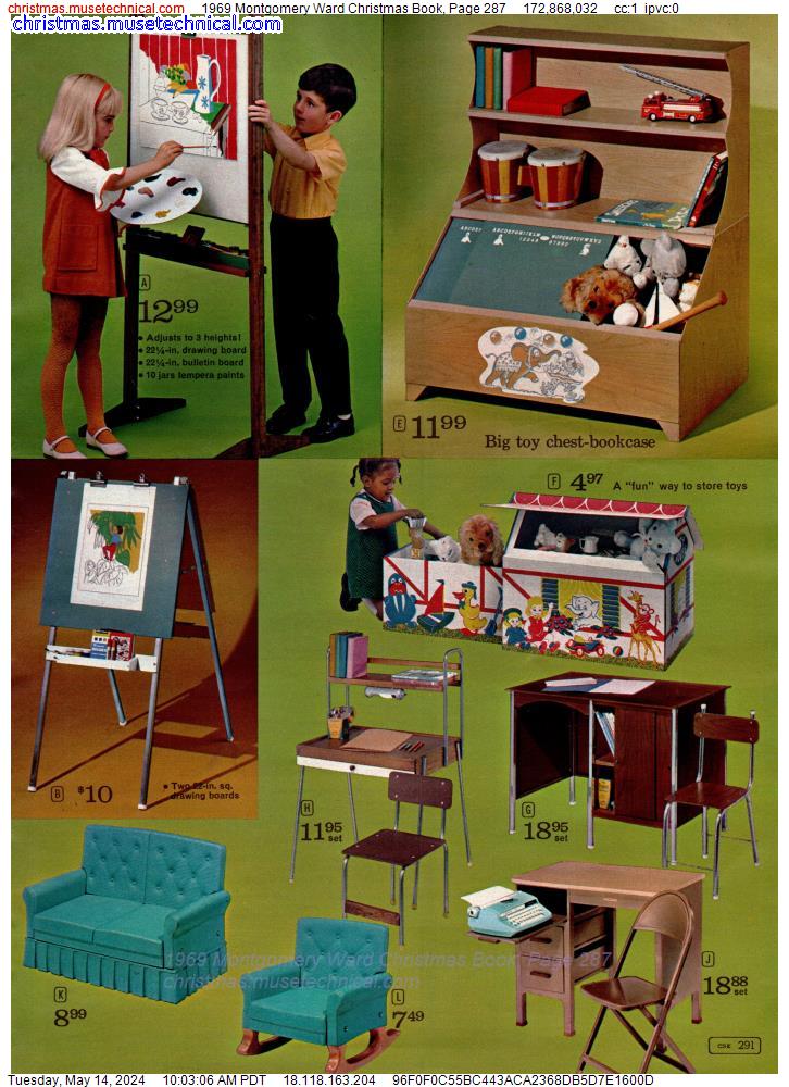 1969 Montgomery Ward Christmas Book, Page 287
