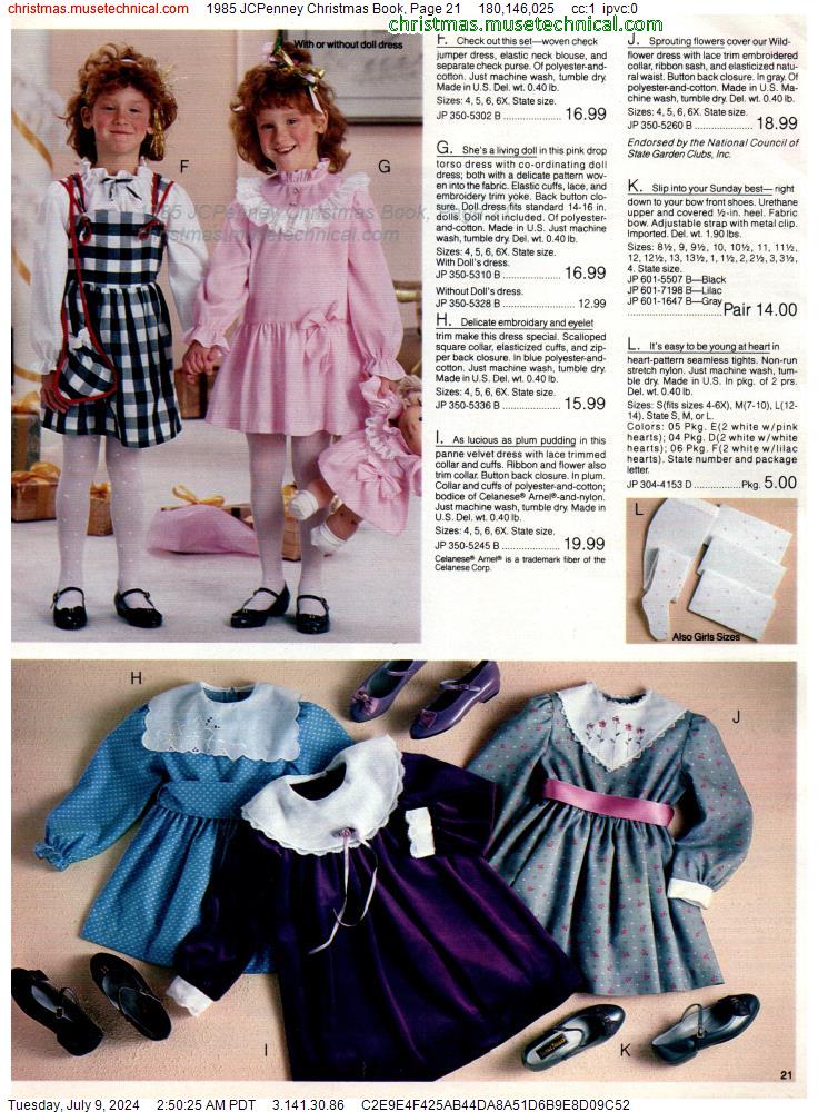 1985 JCPenney Christmas Book, Page 21