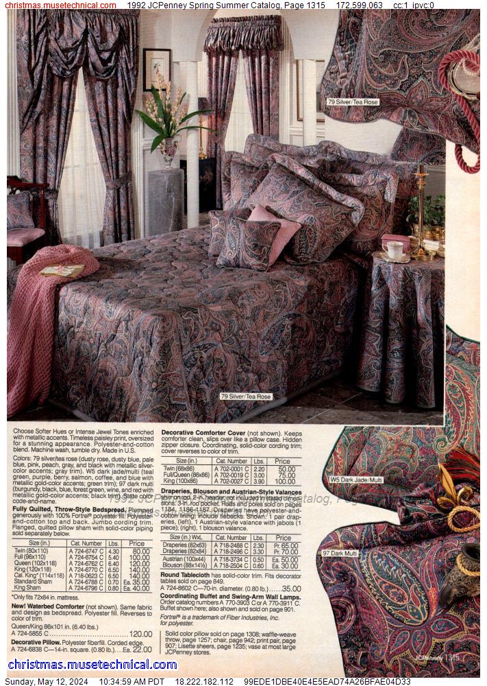 1992 JCPenney Spring Summer Catalog, Page 1315